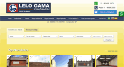 Desktop Screenshot of lelogamaimoveis.com.br