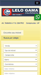 Mobile Screenshot of lelogamaimoveis.com.br